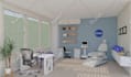 do quick interior exterior in sketchup with vray render