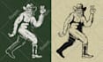 create vintage, retro, beach, nature, logo and tshirt design