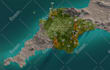 make population density map with 3d style