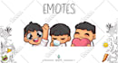 create for you high quality twitch emotes or sub badges
