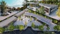 design house exterior and make realistic 3d rendering