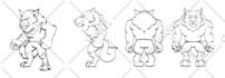 draw your character design, illustration and concept art