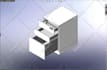 3d model of sheetmetal design for fabrication in solidworks