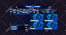 design cool twitch overlay stream pack in 24 hours