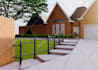 professionally create 3d landscape rendered images