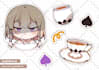 draw chibi anime sticker for digital or print use