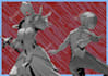 draw every crazy thing inblack and white anime manga style
