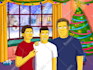 draw you in custom yellow cartoon portrait