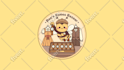 design a cute and simple kawaii logo for your brand