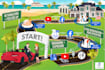 draw a roadmap in vector illustration