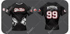 do custom rashguard design for MMA, bjj no gi