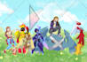 draw you as a pokemon trainer with your favorite pokemon