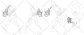 create anime style or dnd character sheet design