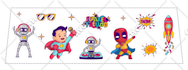 design cute stickers for you