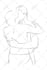 draw vector line art illustration, line drawing, outline