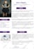 design a professional one page speaker sheet