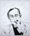 draw a pen and ink illustration portrait or landscape