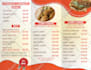 design modern TV menu screen or digital menu board
