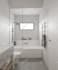 design bathroom interior, vanity, closet and 3d render