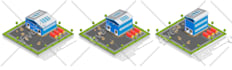design 3d and isometric infographic illustrations