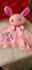 make plush doll with felt fabric hand sew