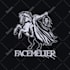 create clean, modern metalcore, deathcore, metal band logo