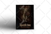 create dark vintage illustrate book cover