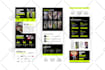 design a ugc portfolio website in canva