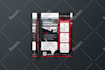 do modern professional real estate flyer