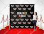 design a step and repeat, expo, red carpet sponsors event backdrop