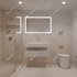 do amazing bathroom design and 3d rendering