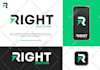 do tech saas cyber security crypto agency software gradient app logo, icon maker