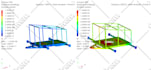 do the fea analysis using hypermesh software and optistruct solver