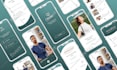 revamp mobile app design in figma, uiux for mobile app, app screenshots design