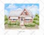 make a sketch and watercolor portraits of houses and places