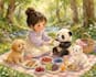 do children book illustration and watercolor illustration