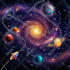 create stunning outer space illustrations