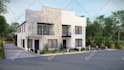 design 3d architecture exterior rendering home house commercial building model