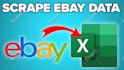 scrape any data from ebay web scraping data mining