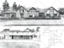 draw architectural sketches of houses