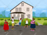 create cute african american children book illustrations