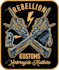 creat motorcycle garage logo illustration design