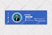 design  clickable HTML email signature for gmail,outlook, yahoo mail, etc