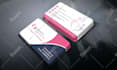 create luxury business card design with free qr code