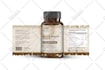 design a minimalistic modern cosmetic supplement packaging or label