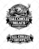 black white vector illustration