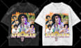 do vintage 90s any custom bootleg rap t shirt design