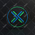 design 3d cryptocurrency bitcoin blockchain token technology crypto coin logo