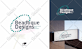 do modern luxury minimalist logo design for your brand and business