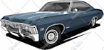 design custom automotive illustrations for tshirts and merch